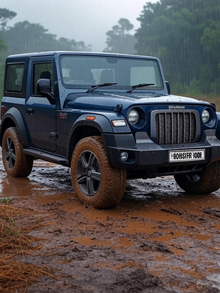 Mahindra thar new GST 2.0 Price